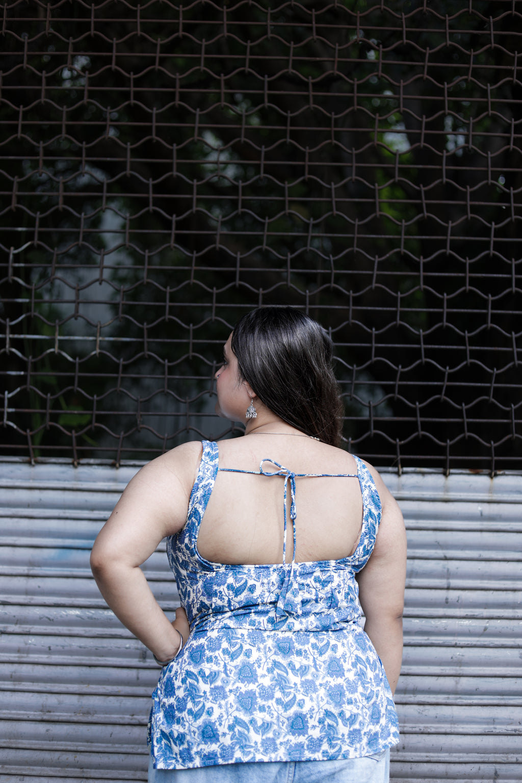 CHAND SIFARISH deep back Kurti