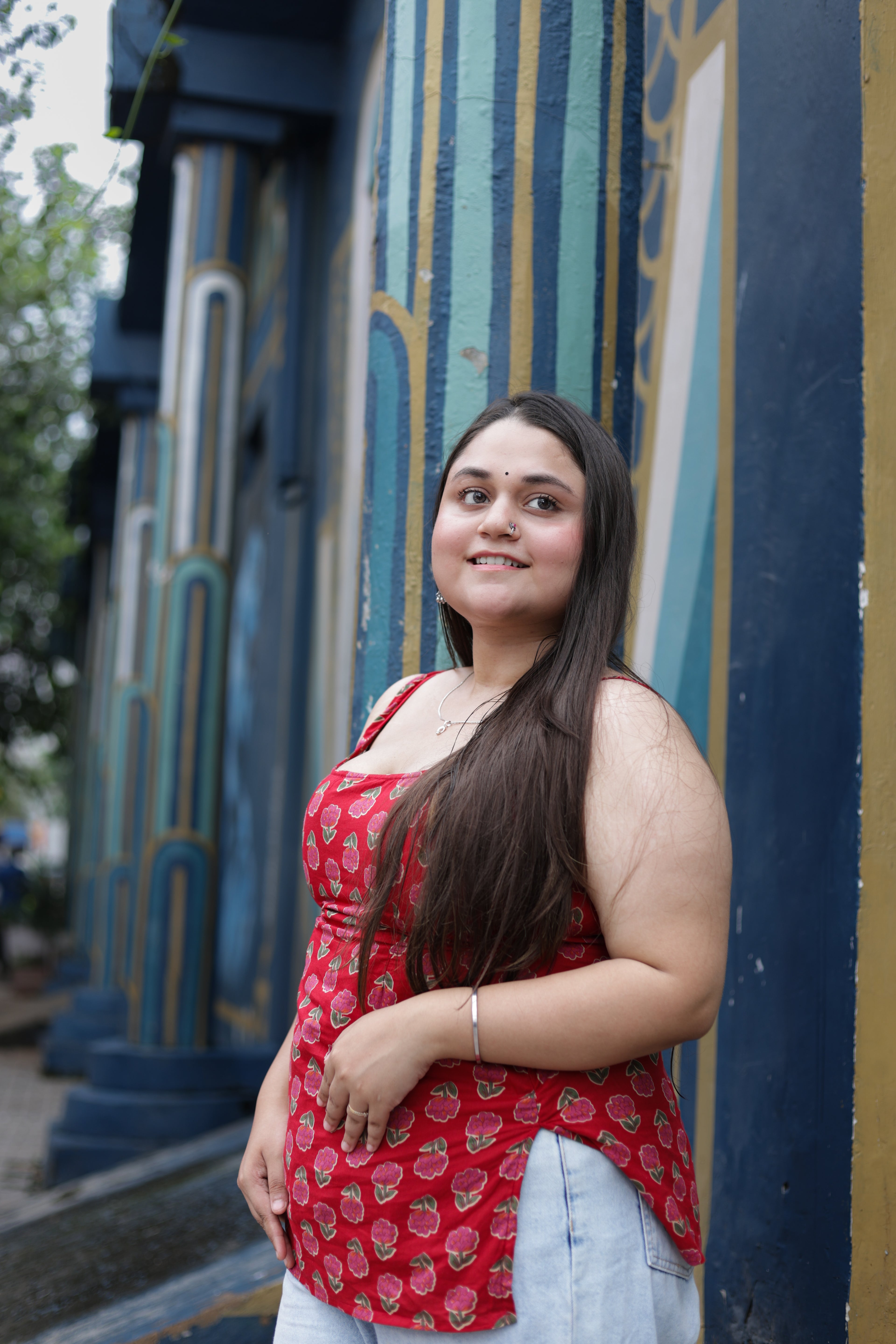 DIL SE RE deep back Kurti