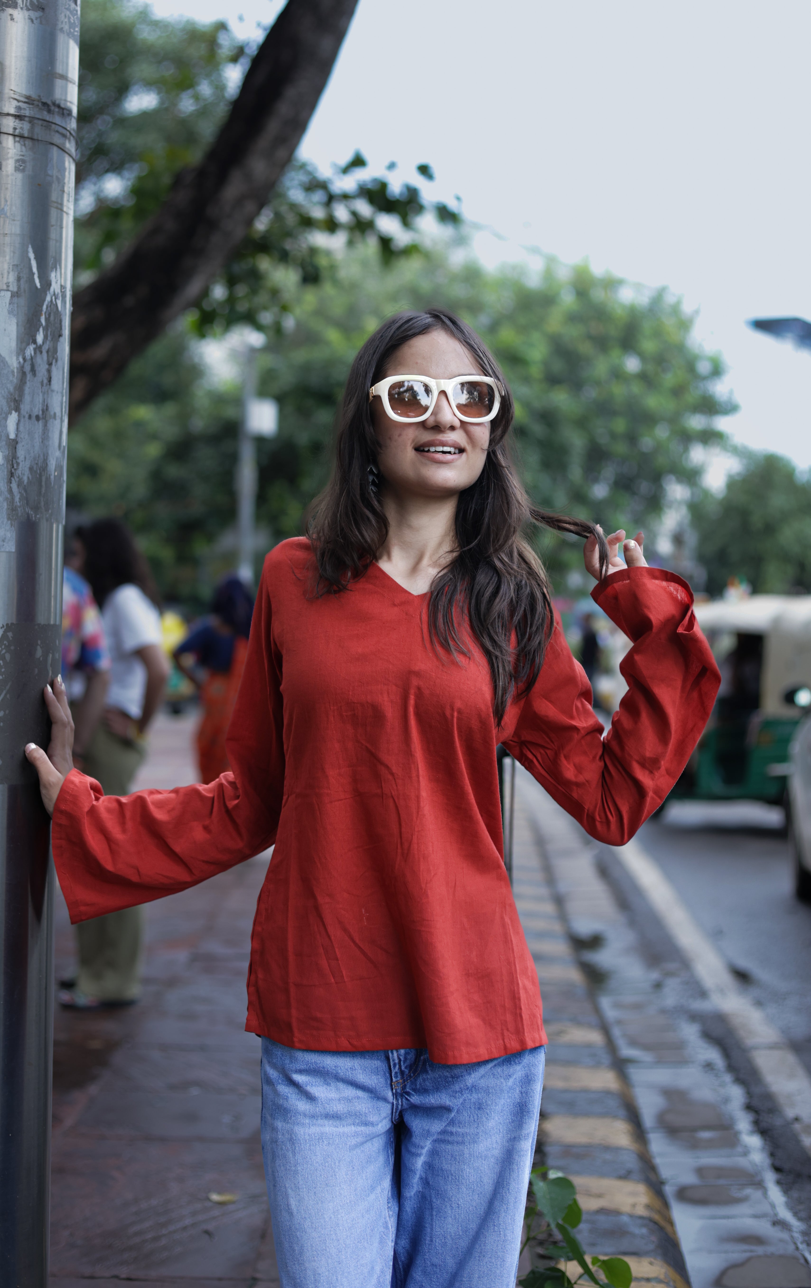 KESARIYA TERA ISHQ full sleeve kurti